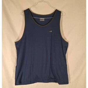 KPSun Men's Quick Dry Sports Tank Top Gym Bodybuilding Sleeveless Shirt XXL NEW
